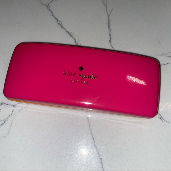 Kate Spade Eyeglasses Case Pink Orange - Picture 15 of 16